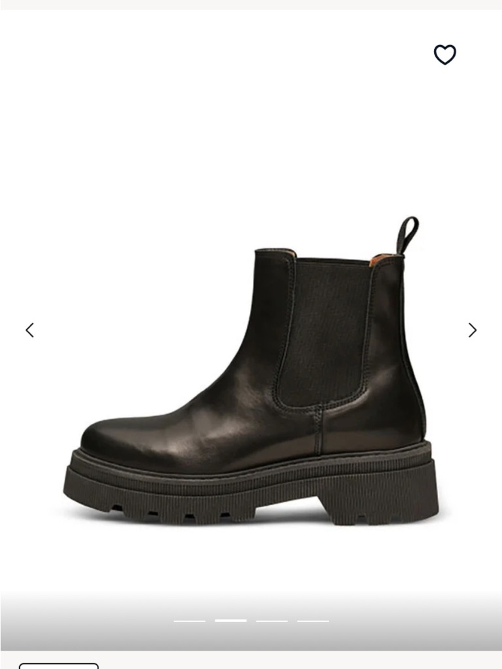 Shoe the bear leather chelsea boots size 41
